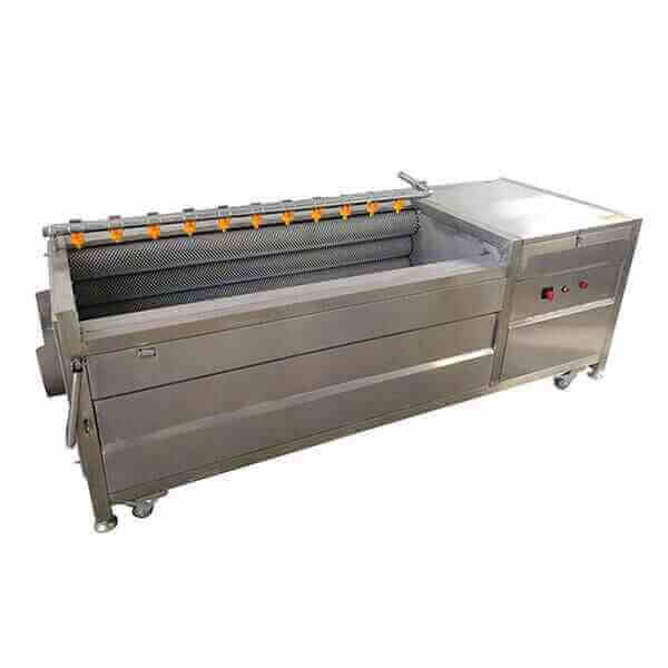 Potato Washing and Peeling Machine with Excellent Processing Result