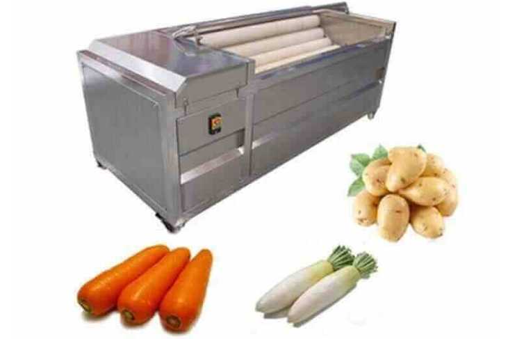 Roller Brush Washing Peeling Machine