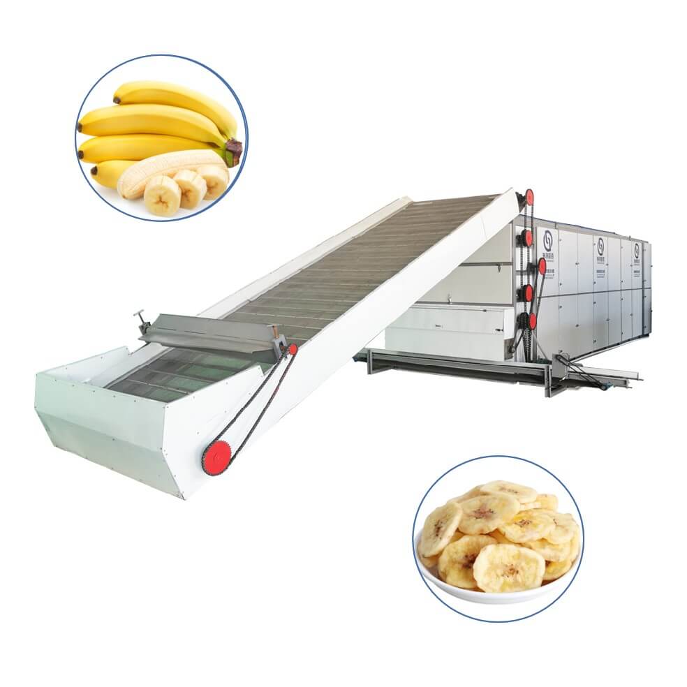 banana Multi-layer Mesh Belt Dryer