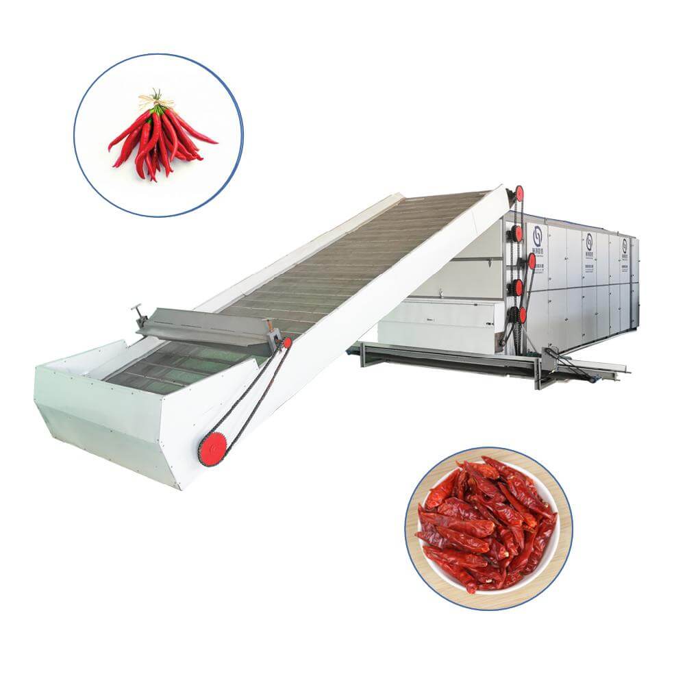 chili Multi-layer Mesh Belt Dryer