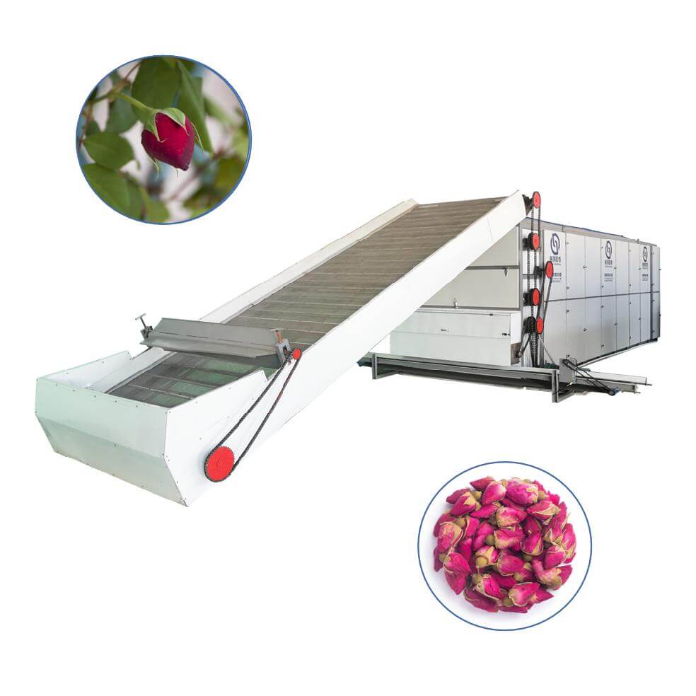 flower Multi-layer Mesh Belt Dryer