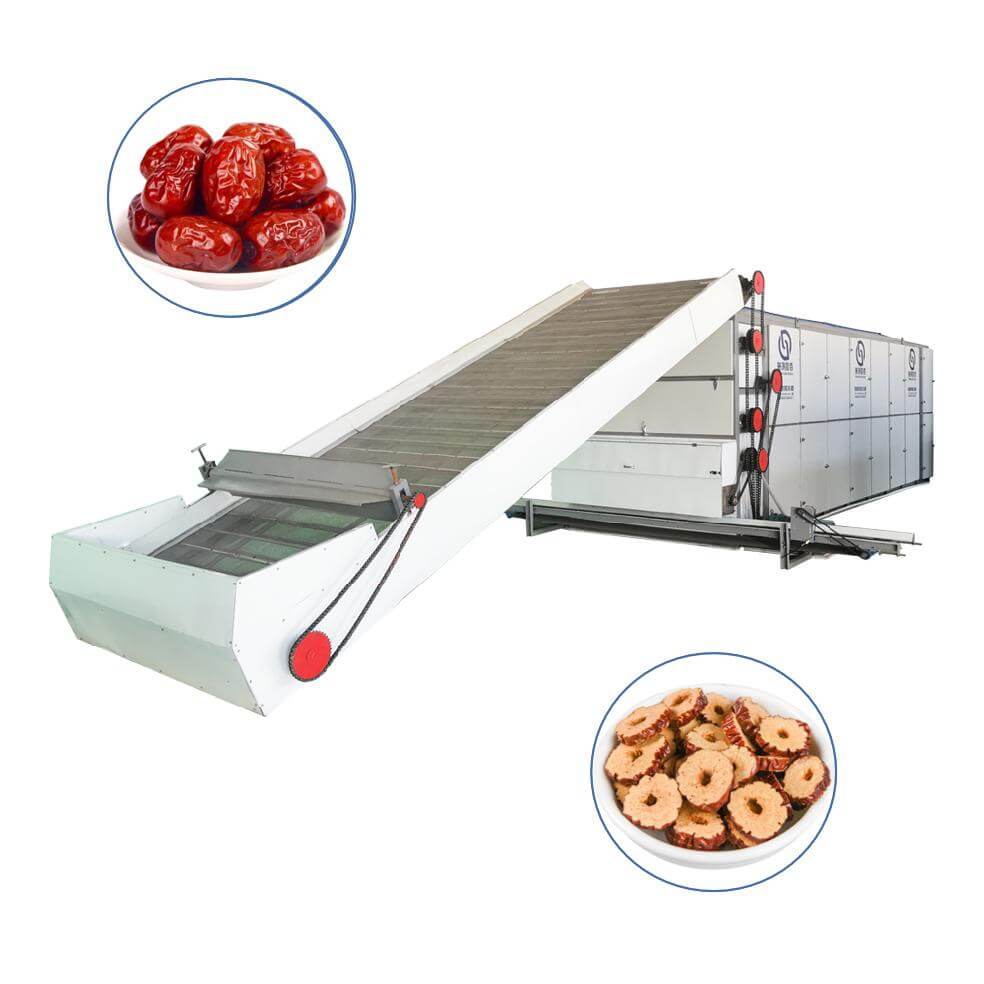 jujube Multi-layer Mesh Belt Dryer