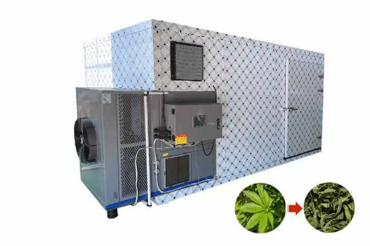 Leaves Drying Machine