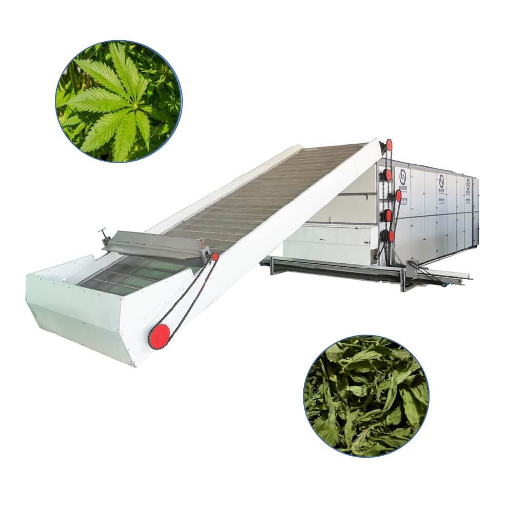 leaves Multi-layer Mesh Belt Dryer