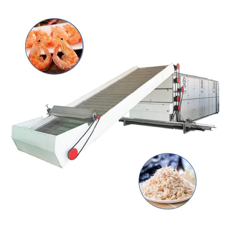 shrimp Multi-layer Mesh Belt Dryer