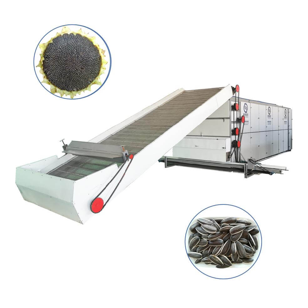 sunflower seed Multi-layer Mesh Belt Dryer