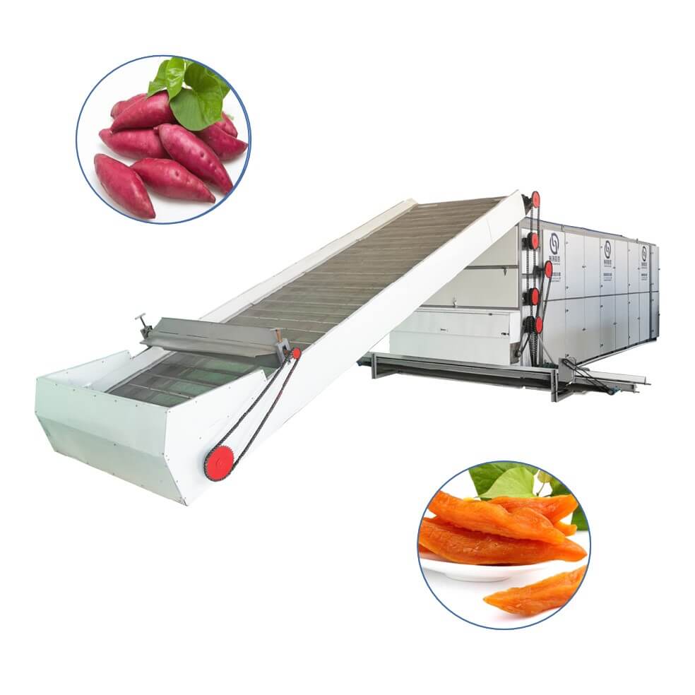 sweet potato Multi-layer Mesh Belt Dryer