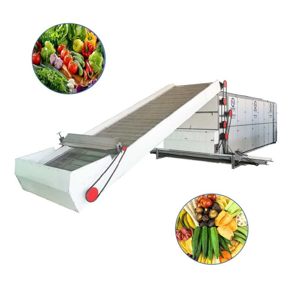 vegetable Multi-layer Mesh Belt Dryer