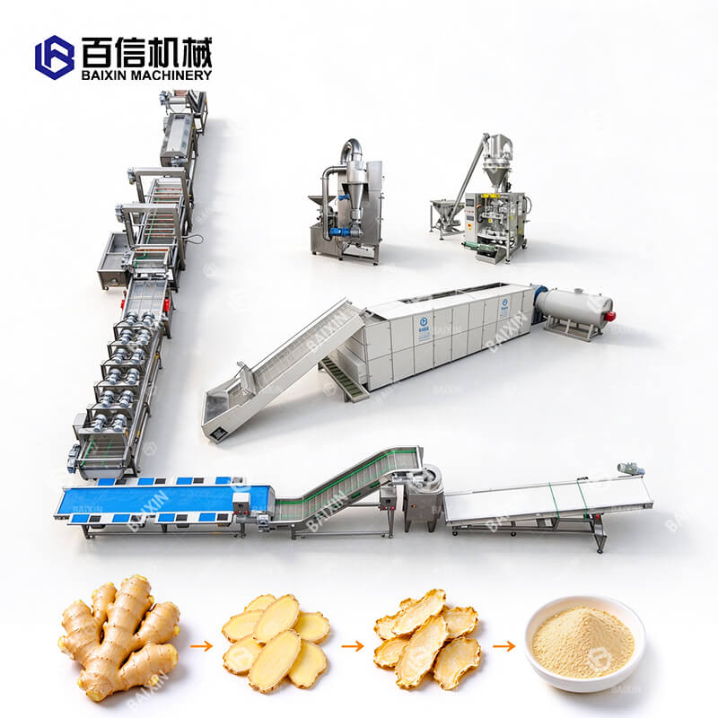 Ginger processing line 2
