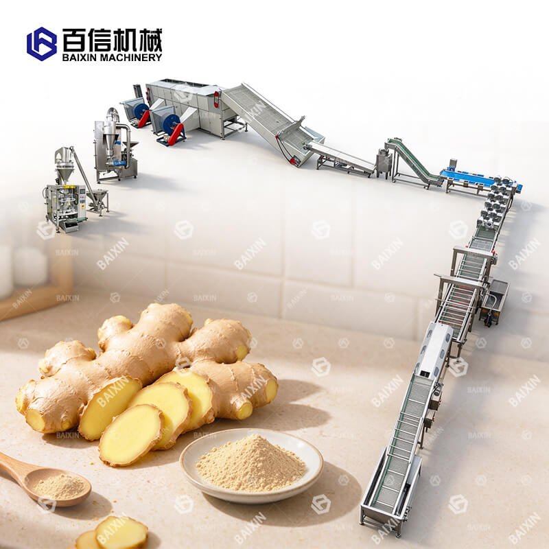 Ginger processing line 3