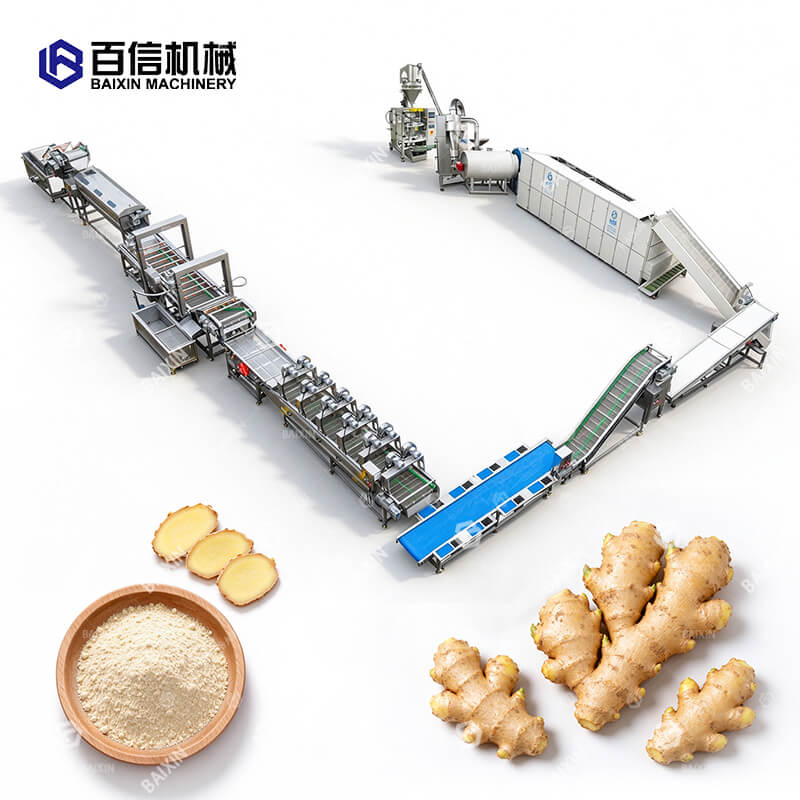 Ginger processing line 4