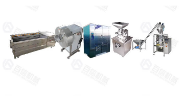 Support Customization Ginger Processing Line