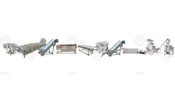 Automatic Continuous Ginger Processing Line