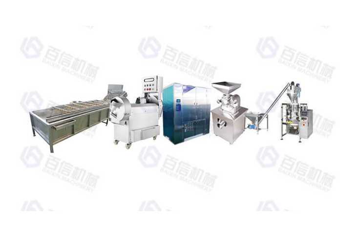 Small & medium Output Moringa Leaf Powder Processing Line