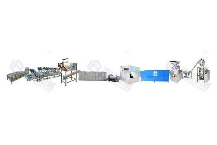 Large Output Chili Powder Processing Line