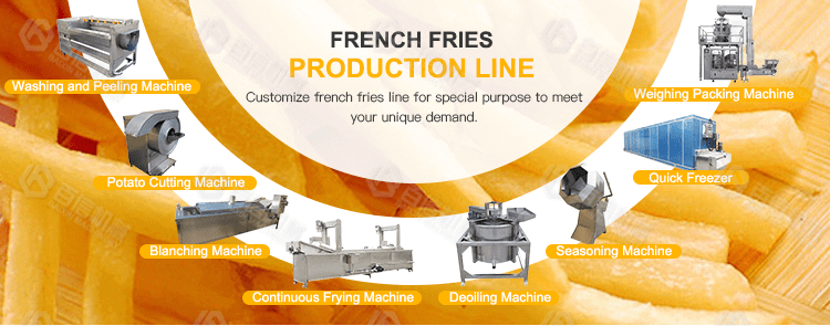 French Fries Production Line 5