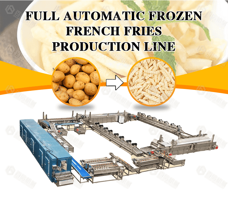 Potato Chips Production Line  The Best French Fries Processing
