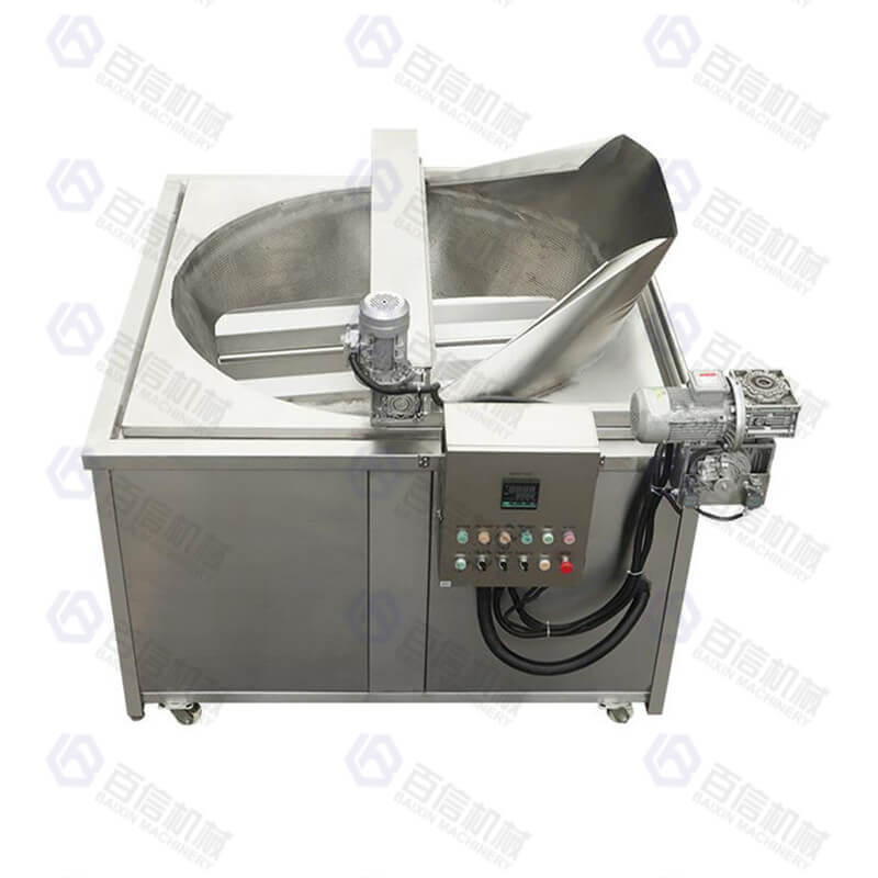Automatic Stirring Batch Fryer Machine1
