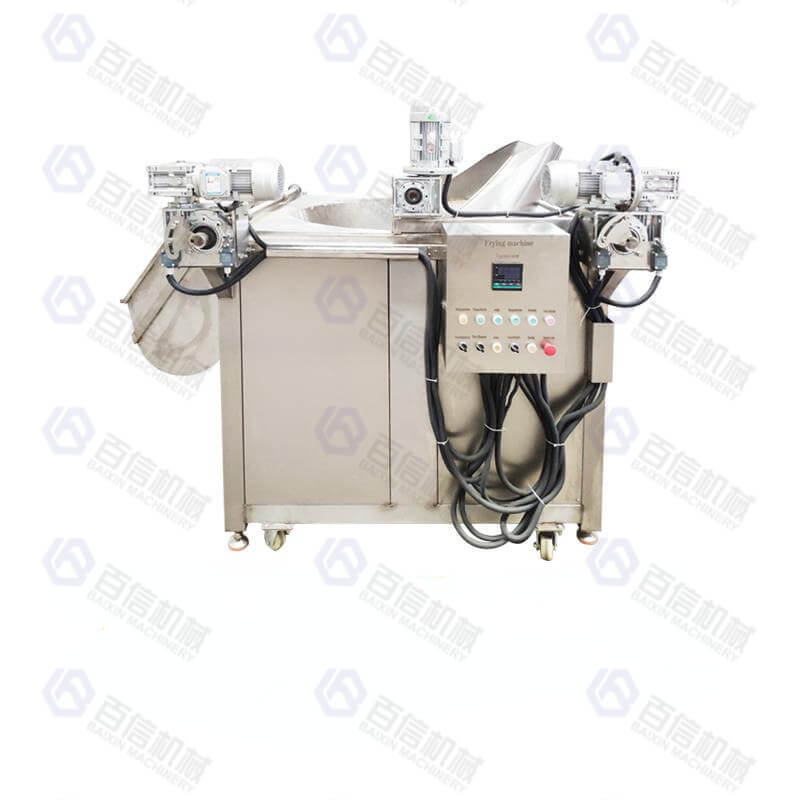 Automatic Stirring Batch Fryer Machine2