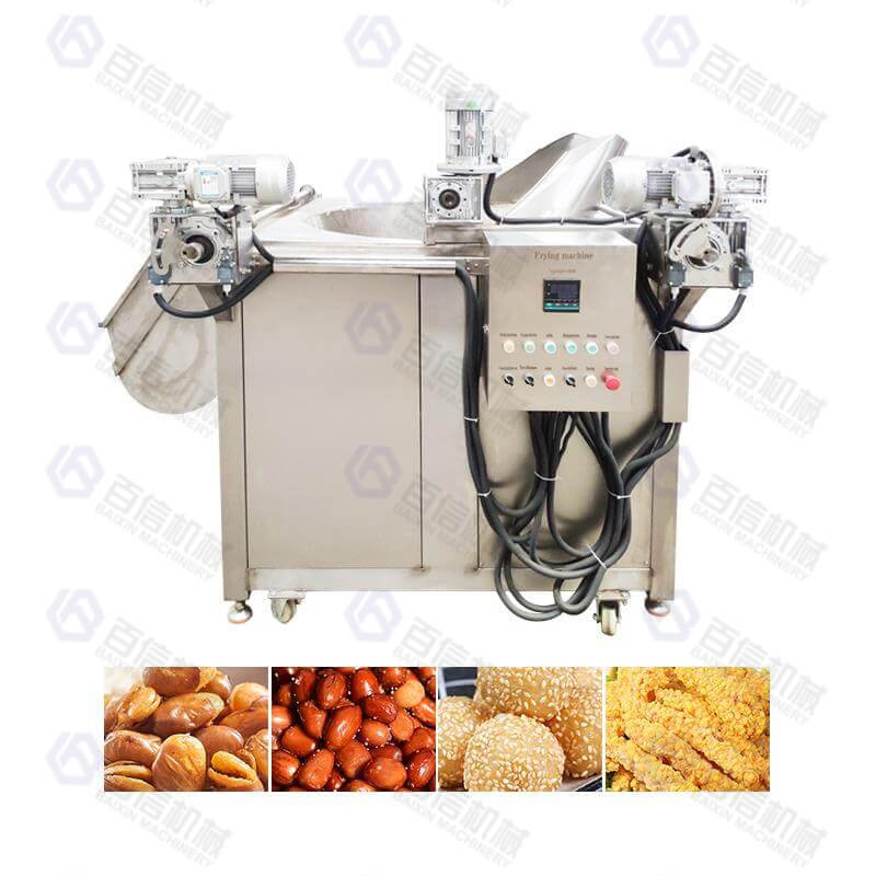 Automatic Stirring Batch Fryer Machine3