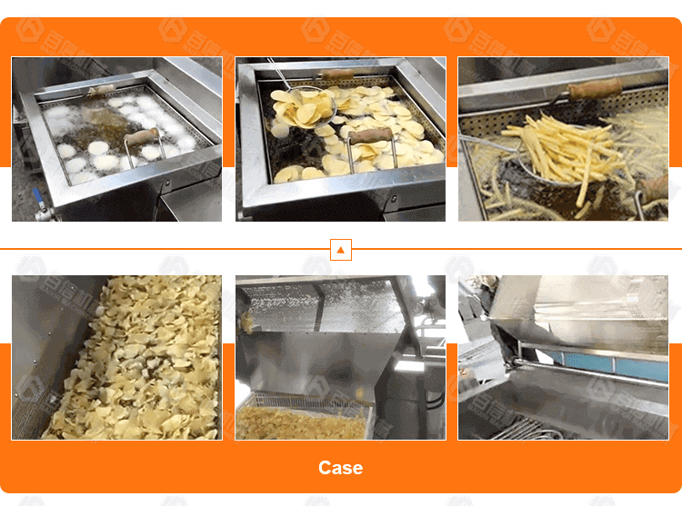 Potato Chips Batch Frying Machine/French Fries Frying Machine/Food
