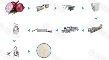 Large Output Onion Powder Processing Line